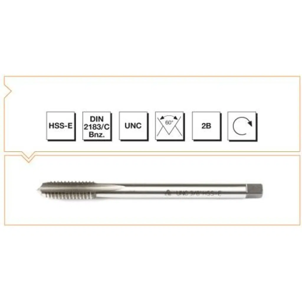 Makina Takım B00105952222 HSSE DIN2183/C MAK.KLZ. UNC 7/8