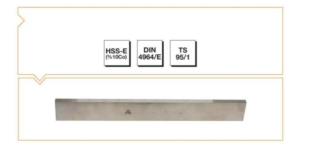 Makina Takım HSSE-Co10 DIN4964 B Torna Kalemi 14X14X100 - MTE B00401414100