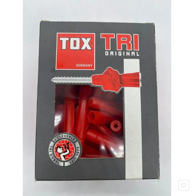 Tox Tri Plastik Dübel 10x61 mm 50 Adet - TRI 10/61